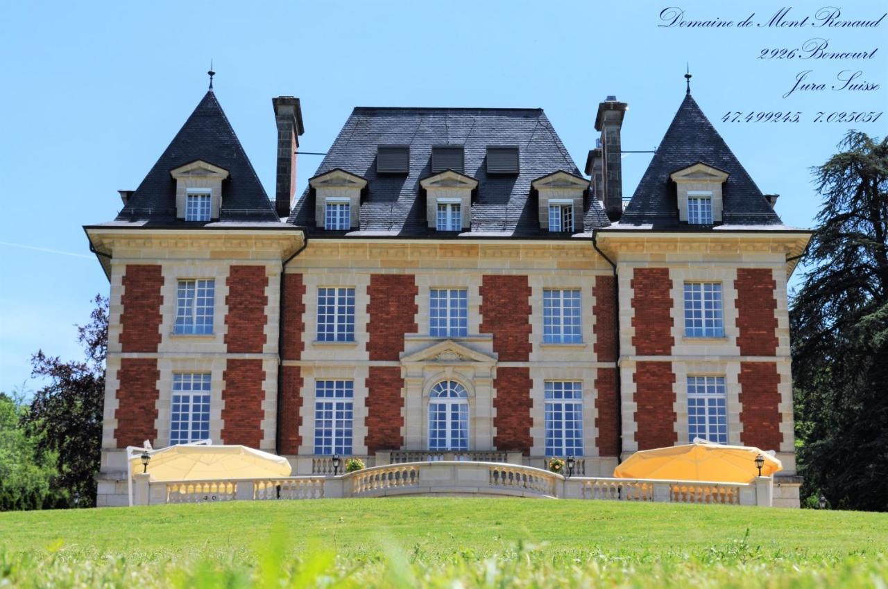 ホテル Domaine De Mont-Renaud Boncourt エクステリア 写真